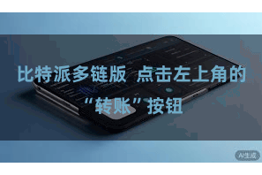比特派多链版 点击左上角的“转账”按钮