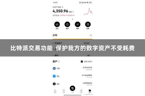 比特派交易功能  保护我方的数字资产不受耗费