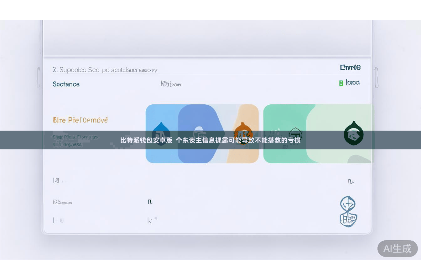 比特派钱包安卓版  个东谈主信息裸露可能导致不能搭救的亏损
