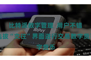比特派数字管理  用户不错选拔“交往”界面进行交易数字货币