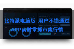比特派电脑版  用户不错通过APP实时掌抓市集行情