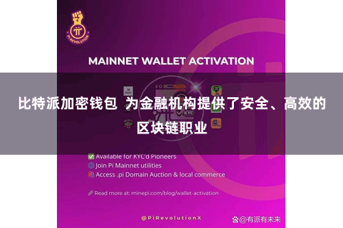 比特派加密钱包  为金融机构提供了安全、高效的区块链职业