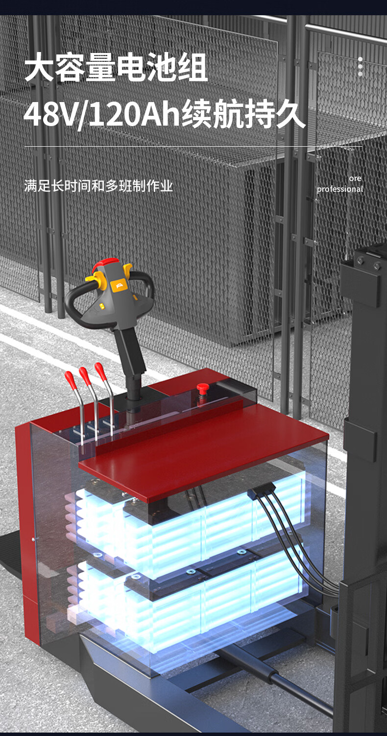 扬子站驾式前移全电动堆高车(图8)